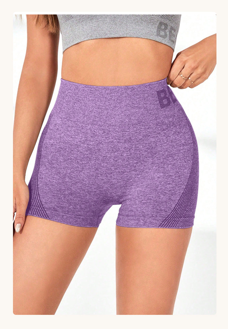 Yoga Pants Women High Waist Peach Hip Letter Graphic Skinny Running Fitness Pants Stone Washed Solid Color Sports Pants