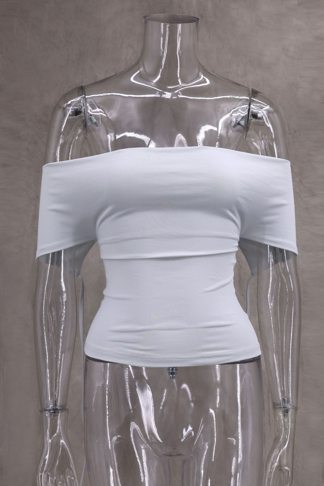 Spring Summer Bandage Multiple Bandage Dress Wear Match Method Skinny T shirt