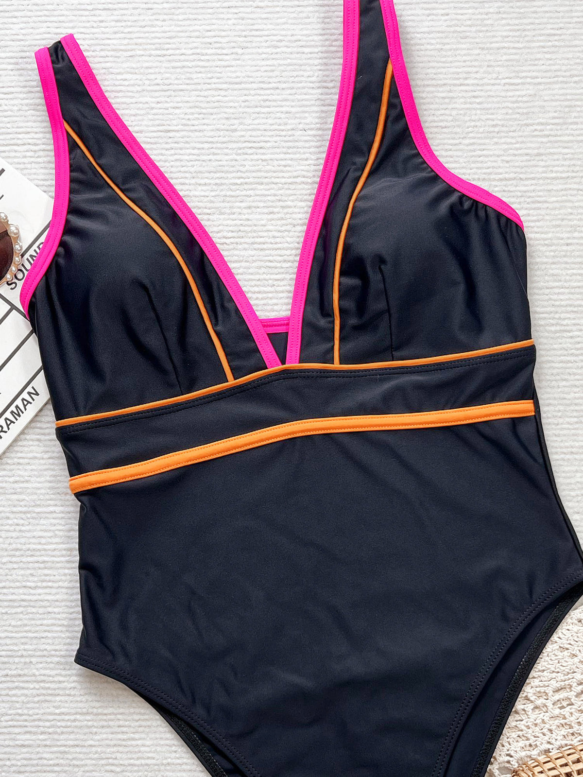 One Piece Swimsuit Sexy Black Swimsuit Bikini