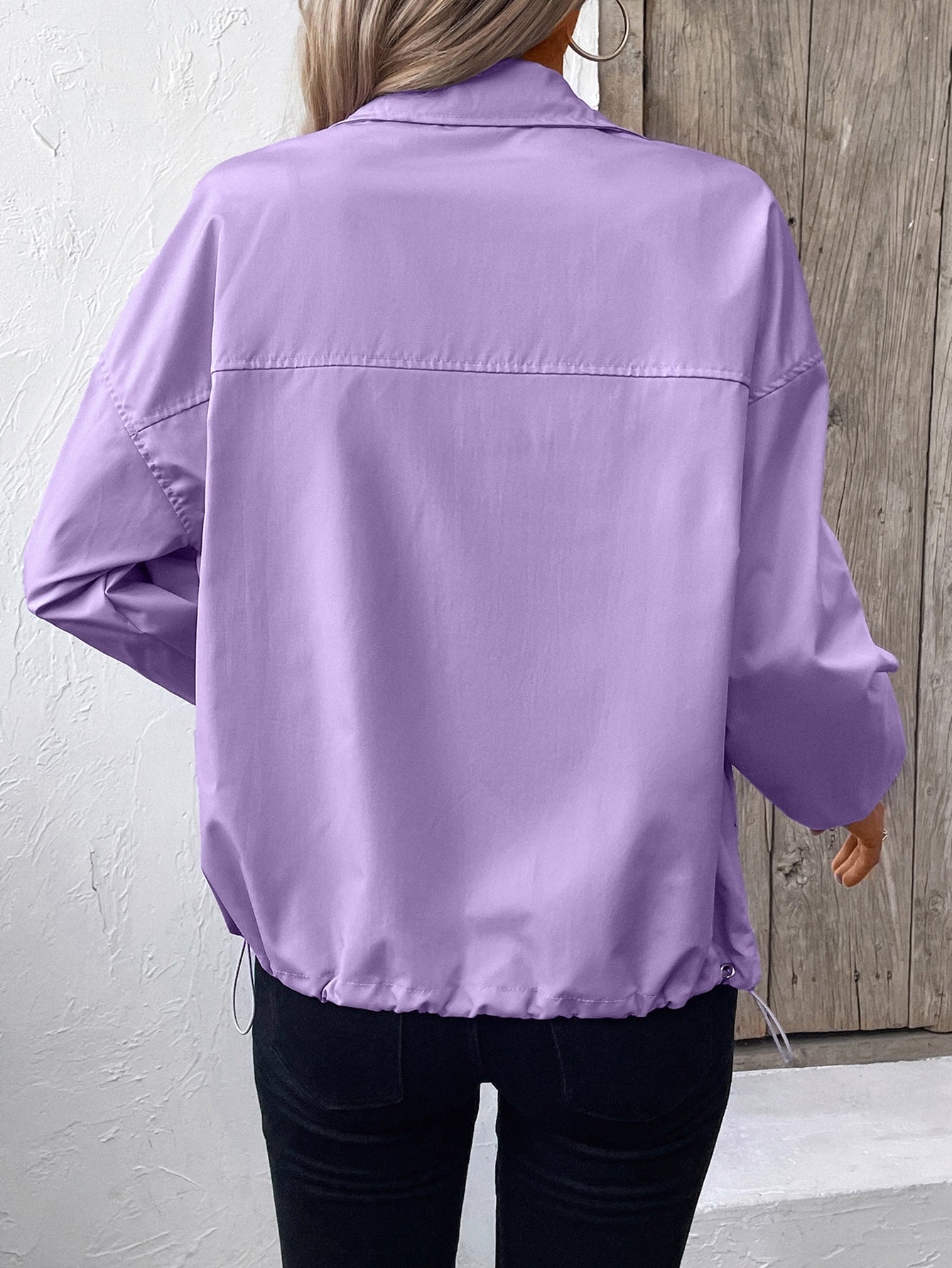 Women Clothing Waterproof Outdoor Sports Casual Raincoat Casual Coat Jacket Top Women