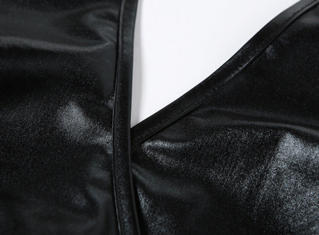 Autumn Winter Women Clothing Backless Sexy Low Cut Slim Fit Belt Sheath Dress Women