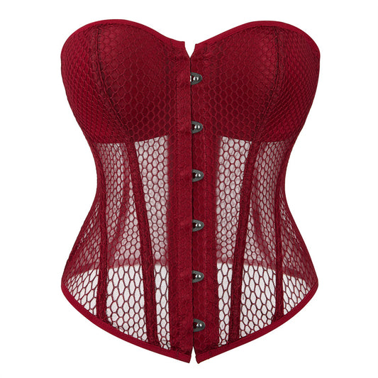 Cup Mesh Summer Breathable Court Body Shaping Top