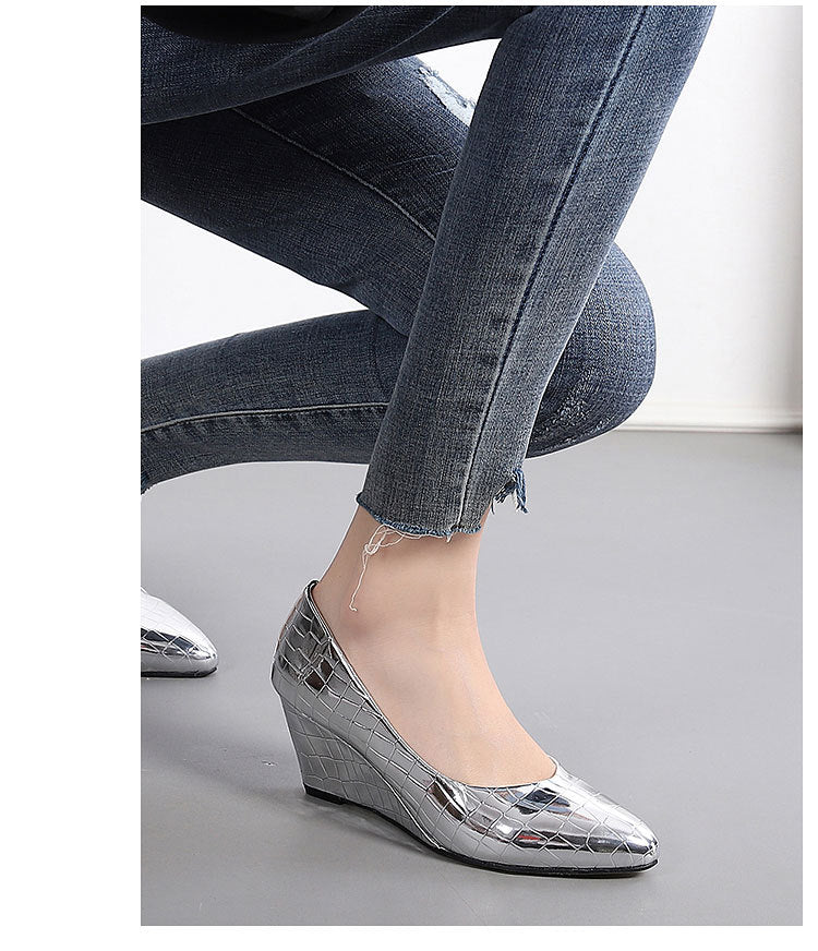 Minority Women Spring Autumn Stiletto Pointed Work Shoes Classy High Heels