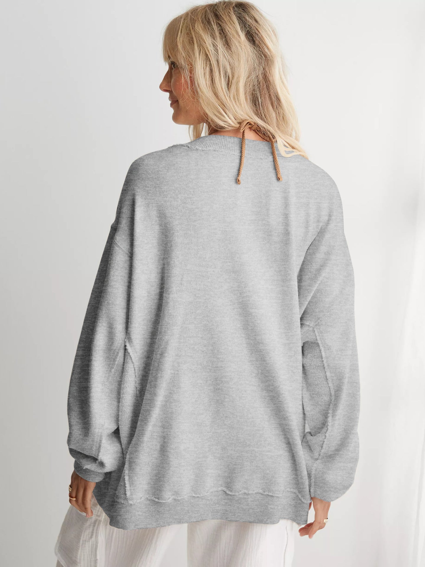 Autumn Winter All Matching Loose Brand Hooded Sweater Women Clothing Street Long Sleeved Sweatshirts
