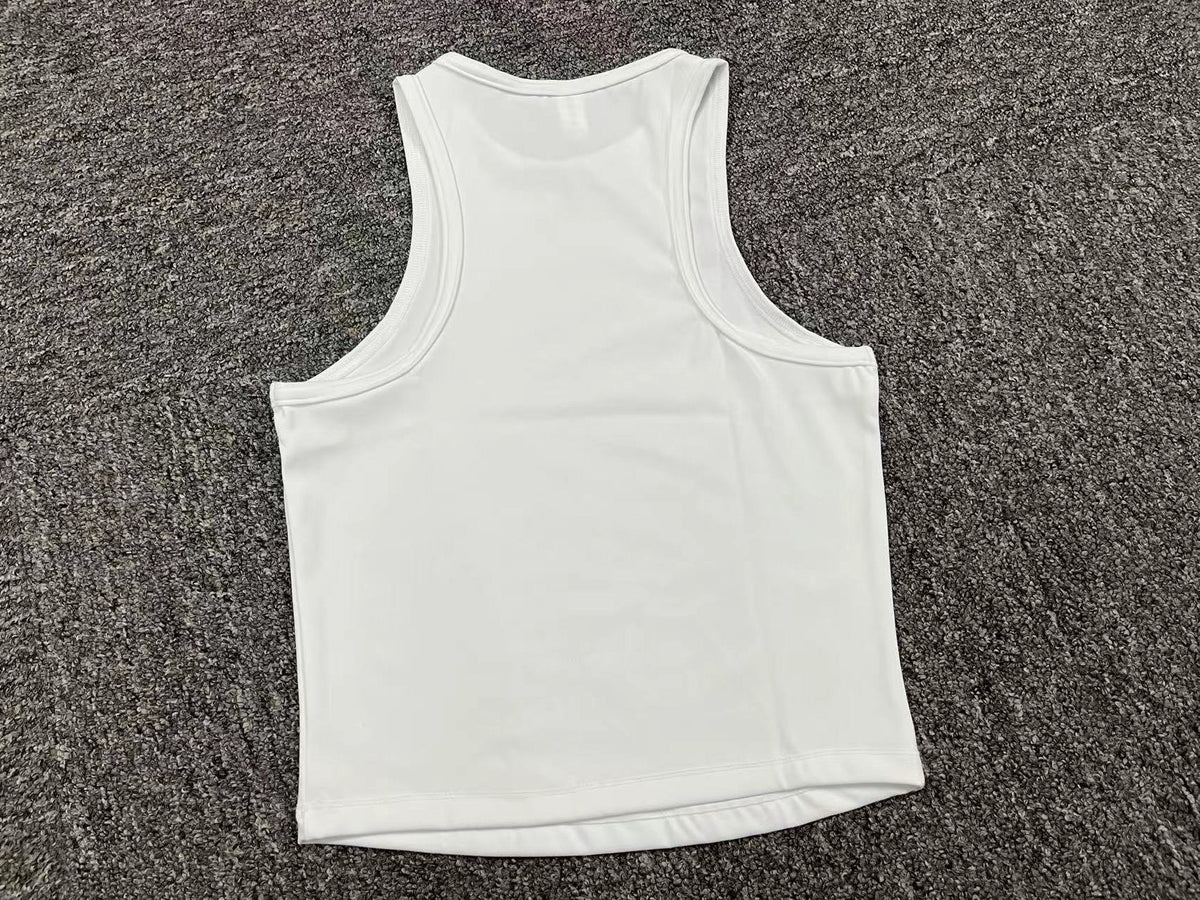 No Chest Pad Blouse Quick Drying Sports Vest Naked Women Sense Skinny Yoga Clothes Running Fitness Top