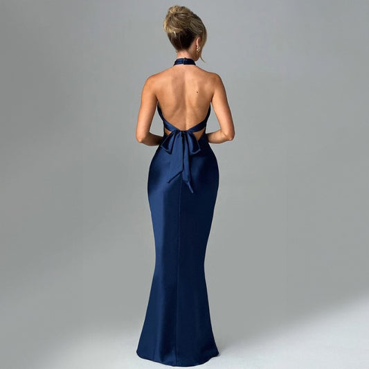 Summer Elegant Backless Sleeveless Dress Elegant Dress Women