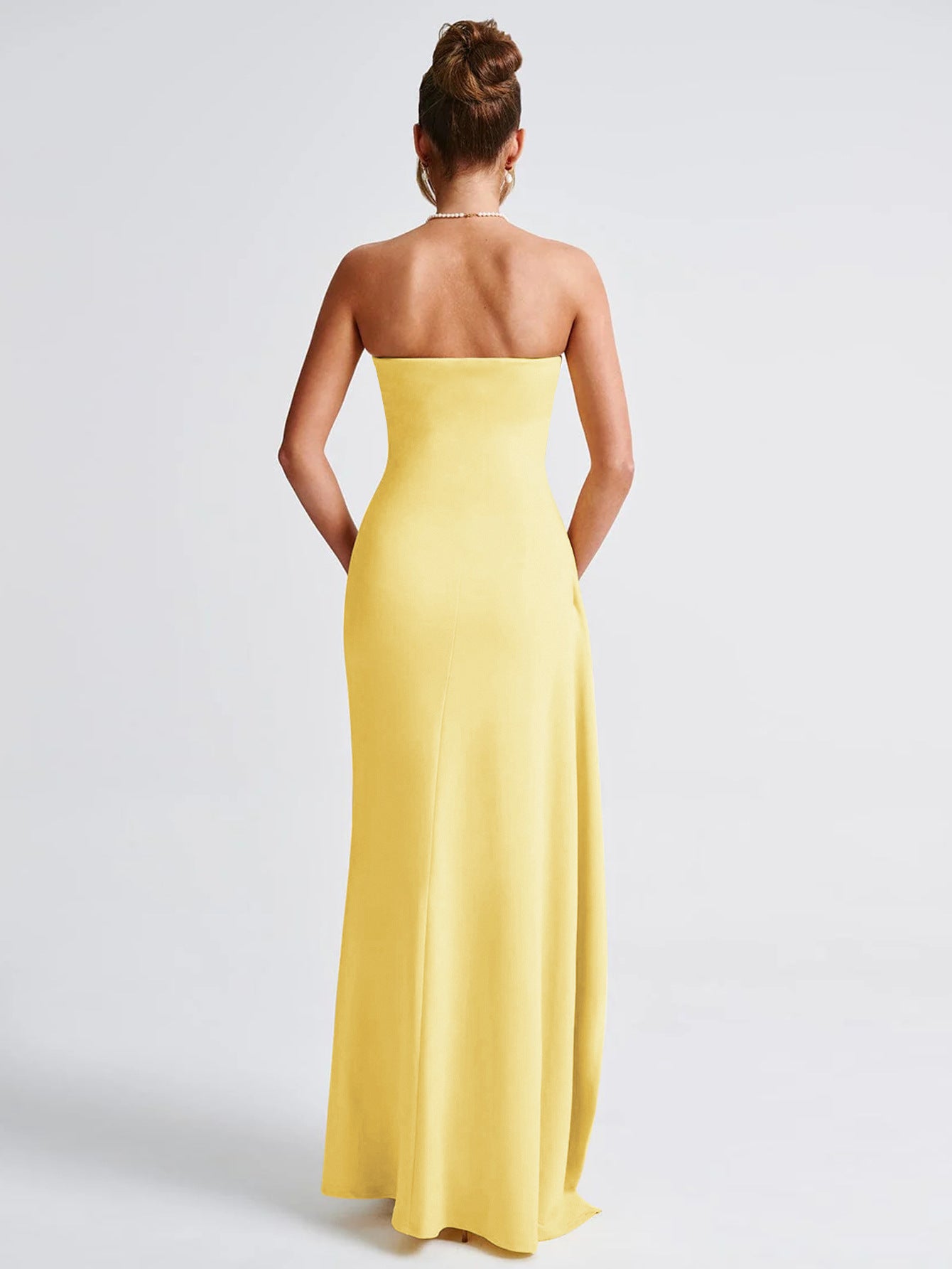 Dress Summer Sexy Side Slit Irregular Asymmetric Hip Wrapped Dress