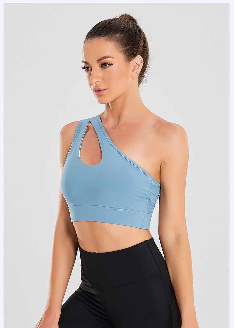 Sports Bra Women Sexy Beauty Vest Yoga Clothes Gather Shockproof Shaping Outer Wear Fitness One Piece Bra