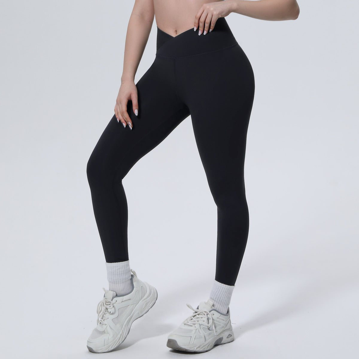 Waist Trousers-Black