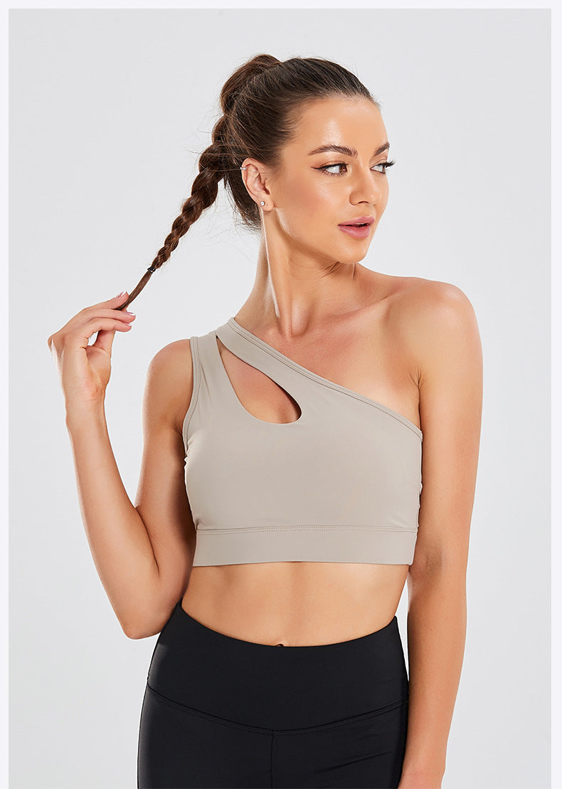 Sports Bra Women Sexy Beauty Vest Yoga Clothes Gather Shockproof Shaping Outer Wear Fitness One Piece Bra