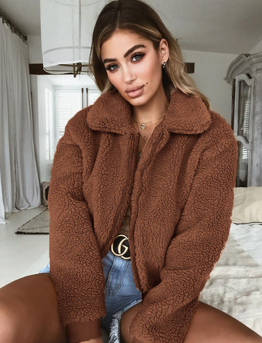 Autumn Winter Warm Jacket Jacket Women Top