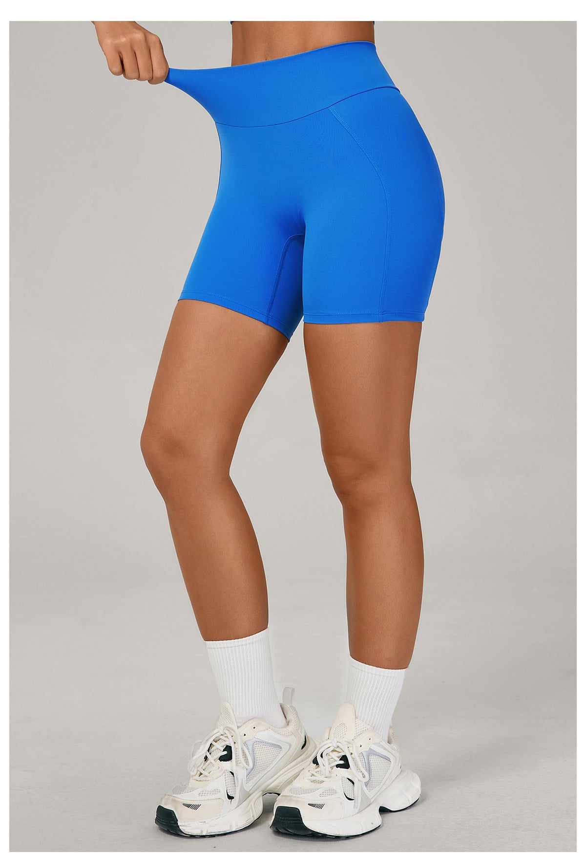 Autumn Sand Yoga Sports Shorts High Waist Tight Peach Hip Breathable Quick-Drying Running Workout Shorts