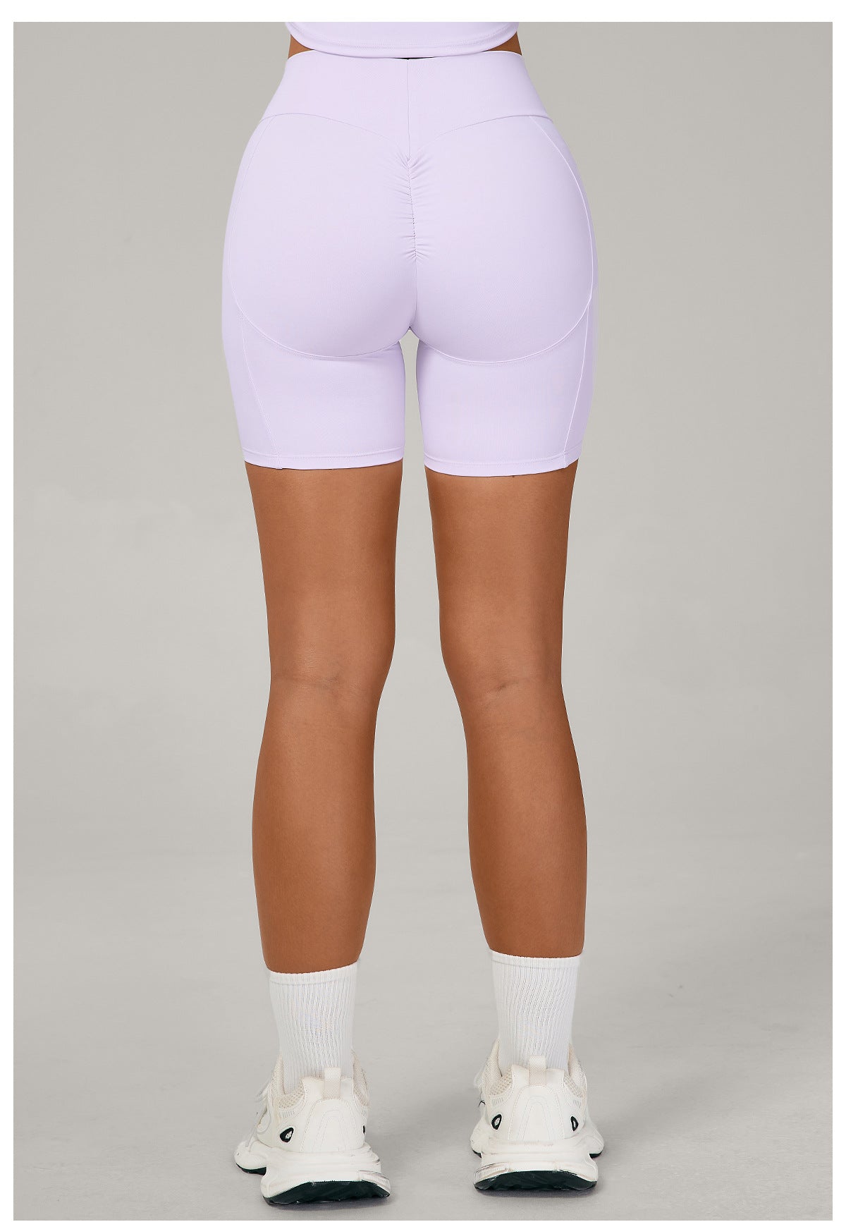 Autumn Sand Yoga Sports Shorts High Waist Tight Peach Hip Breathable Quick-Drying Running Workout Shorts
