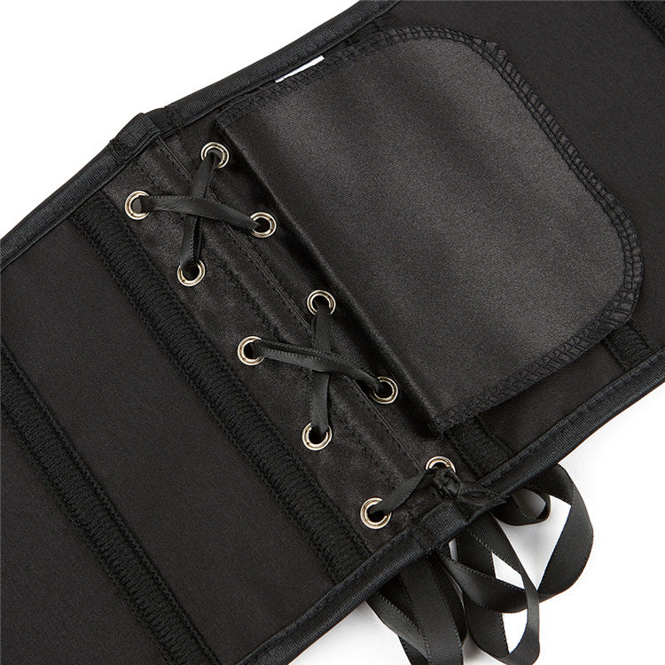 Satin Short Waist Seal Waist Belt Clip Belly Waist Shaping Body Shaping Belt