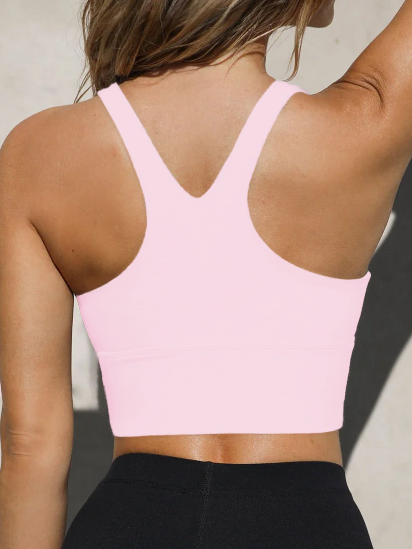 Women Clothing Summer Sports Yoga High Elastic Camisole Vest