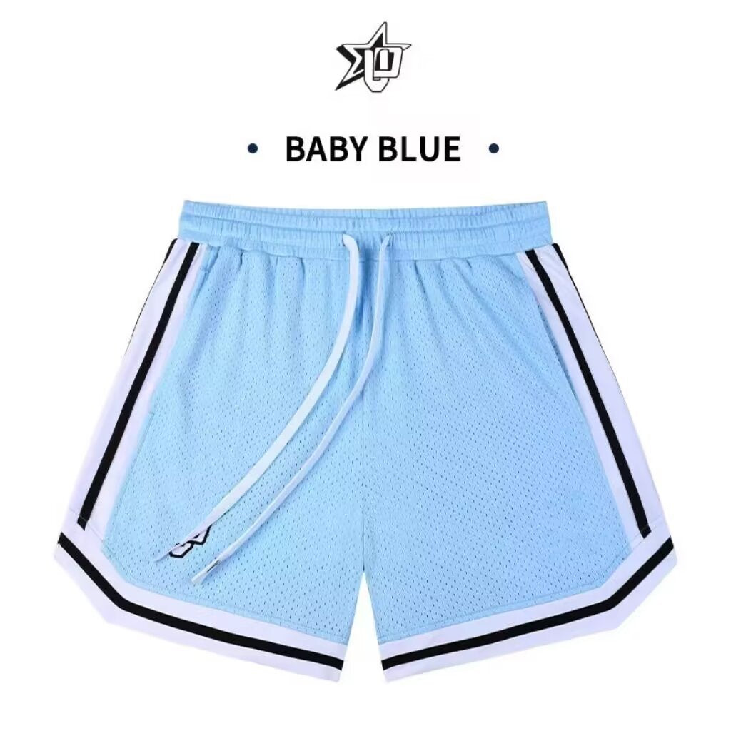 Summer Basketball Training Women Sports Shorts Loose Breathable Mesh All Match Shorts