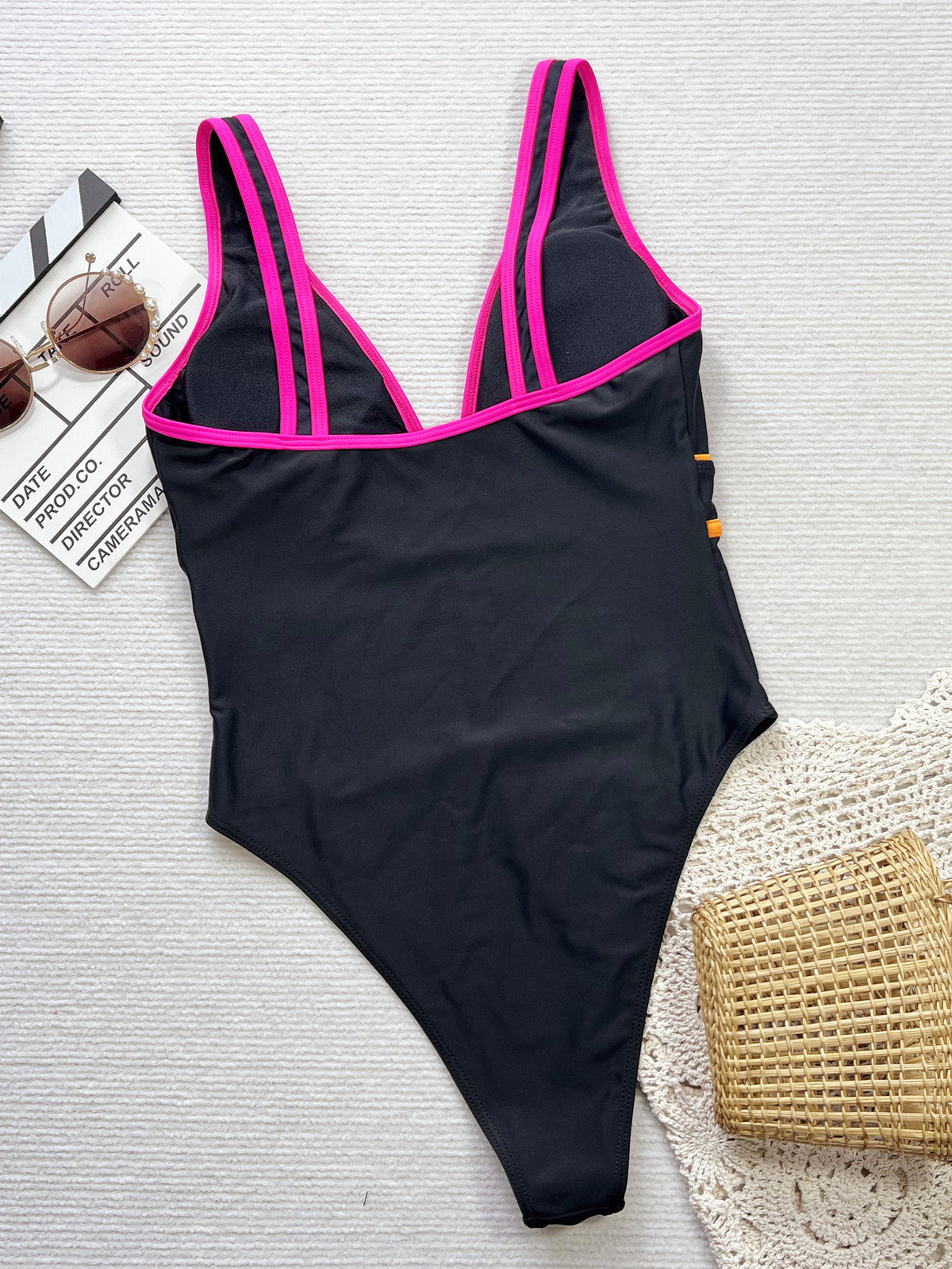 One Piece Swimsuit Sexy Black Swimsuit Bikini