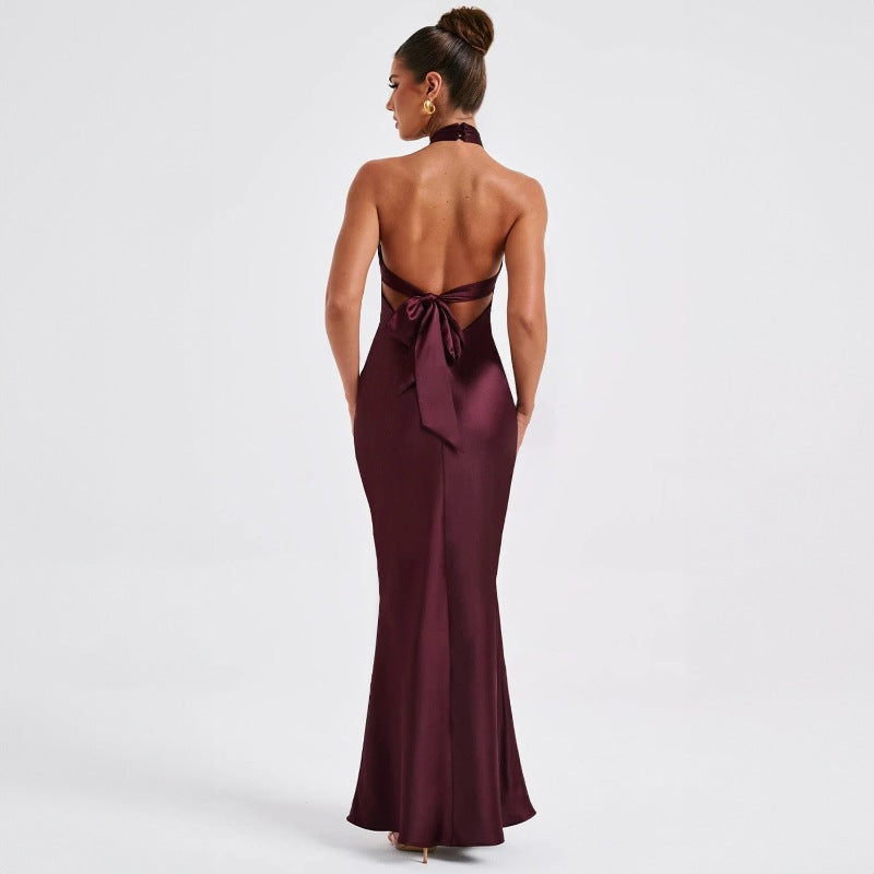Summer Elegant Backless Sleeveless Dress Elegant Dress Women
