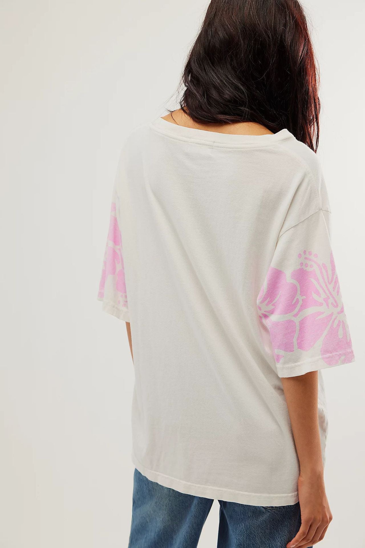 Autumn Women Clothing Top Personalized Printed Loose Short Sleeved T shirt Women