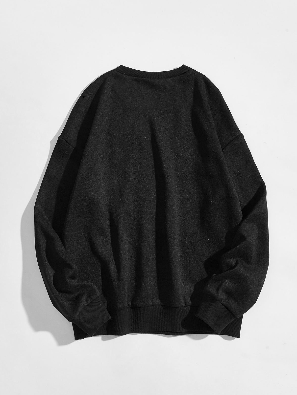 Vitality Casual Butterfly Graphic Print Crew Neck Long Sleeve Sweatshirt Sweatshirt