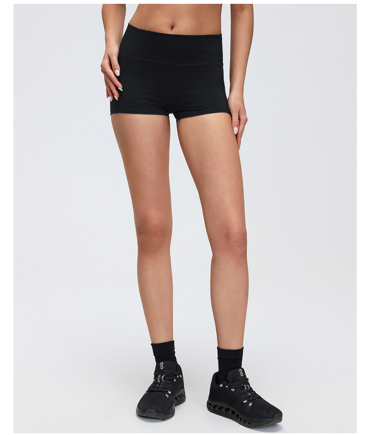 No Embarrassment Line Yoga Shorts Shorts Sports Slim Fit Fitness Pants High Waist Hip Lift Outdoor Cycling Pants