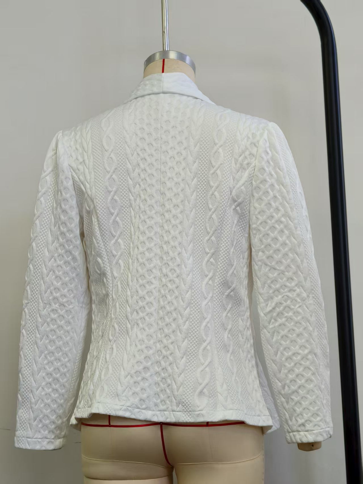 Autumn Winter Solid Color Cardigan Coat for Women