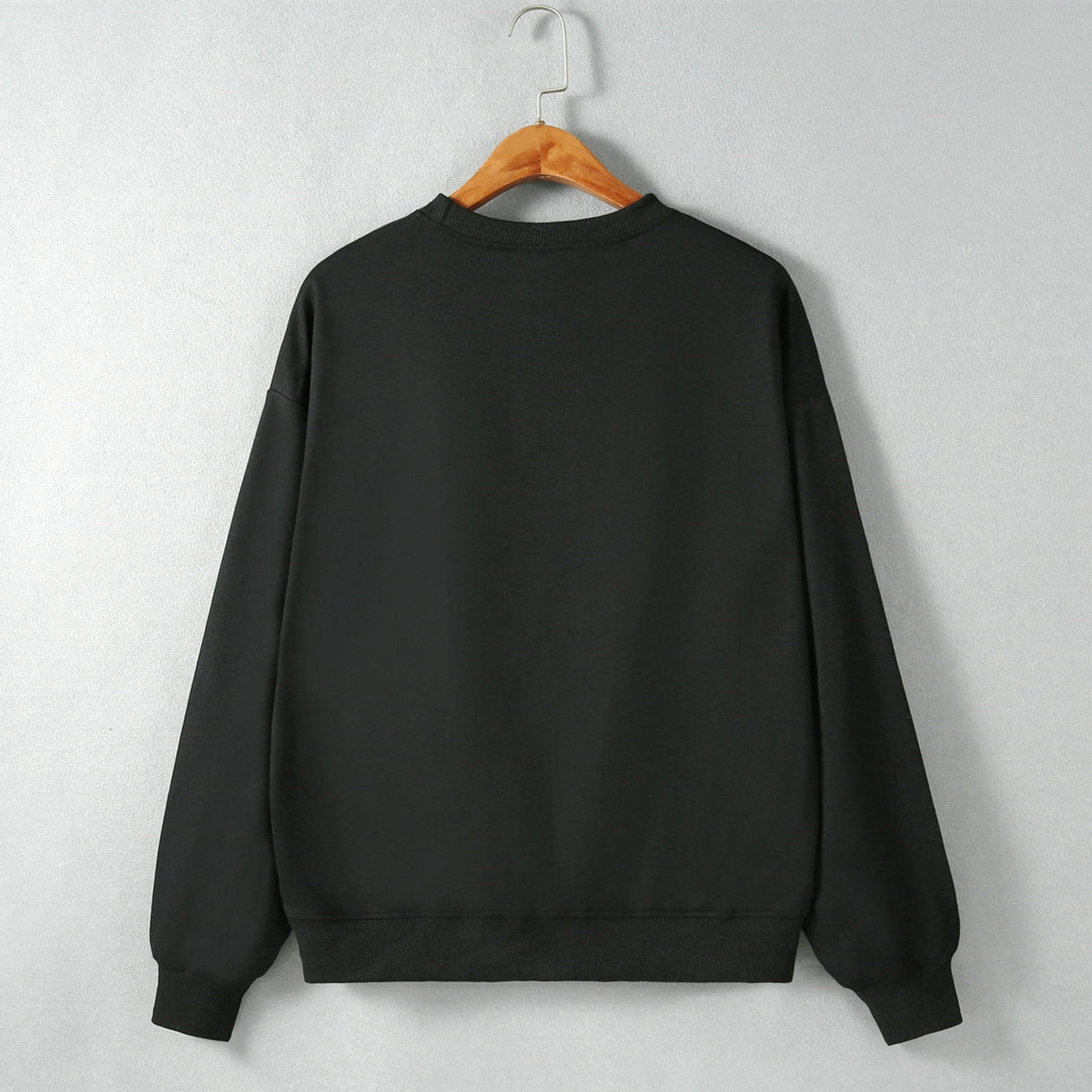 Street Internet Influencer Fashionmonger Drop Shoulder Loose Long Sleeve Sweatershirt Women Top Autumn Winter