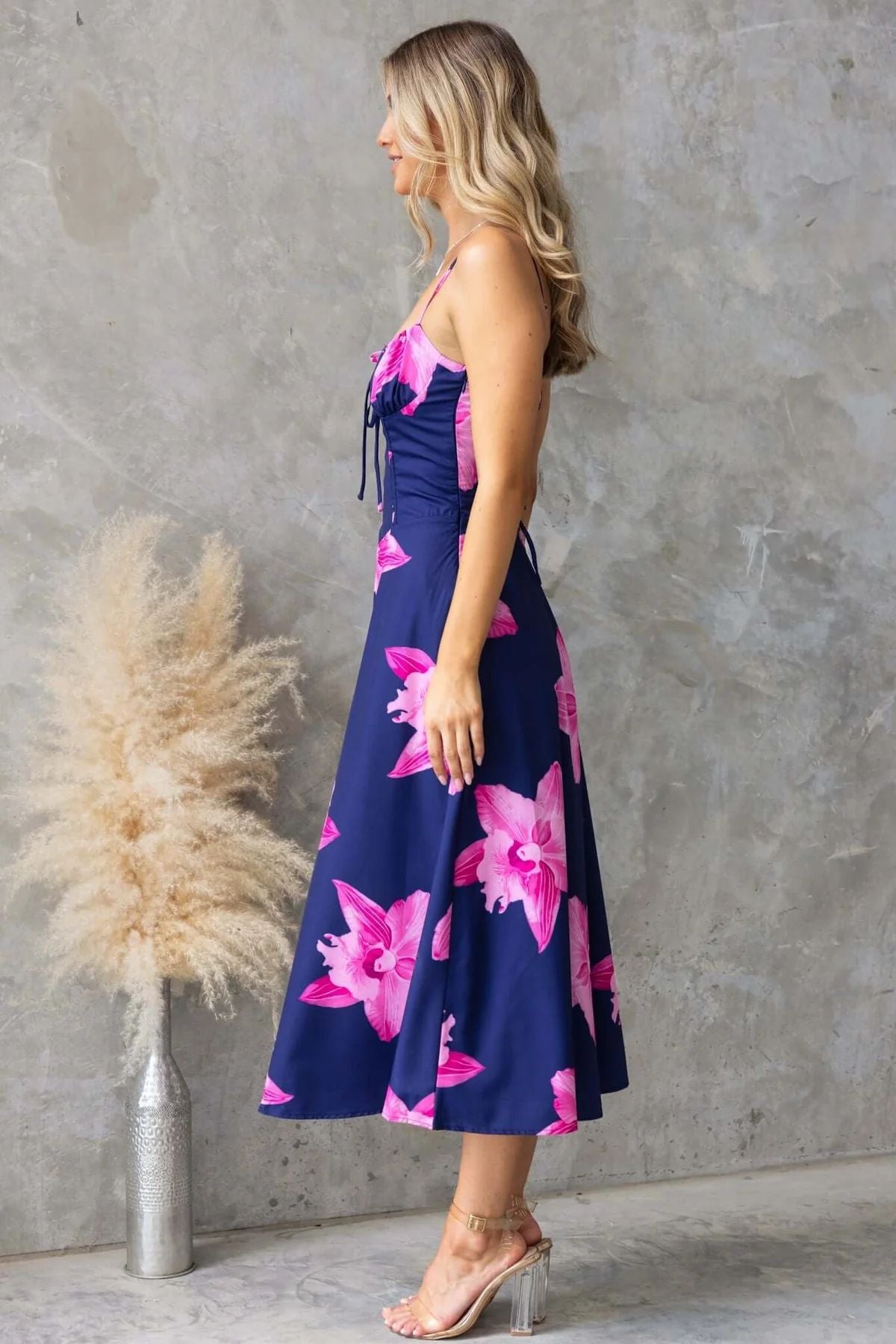 Summer Printed Slim Fit Sexy Suspenders Dress