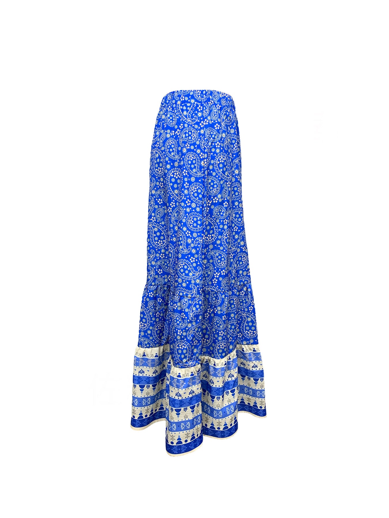 Spring Summer Women Casual Print Holiday Skirt