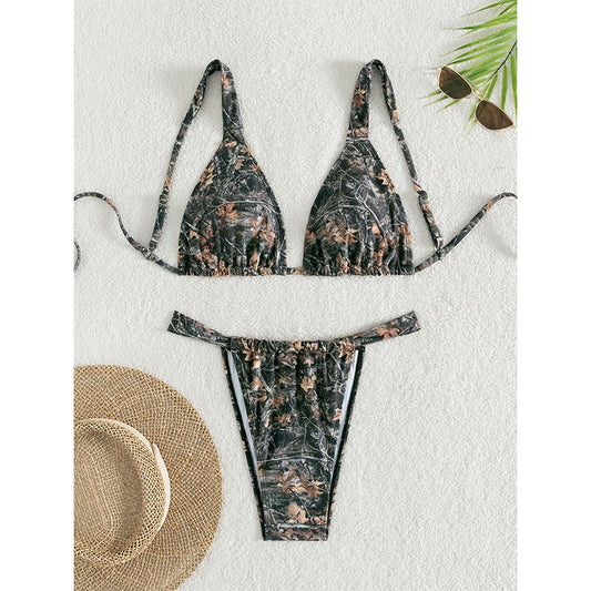 Sexy T Back Bikini Swimsuit Women Beach Spring Swimsuit Bikini