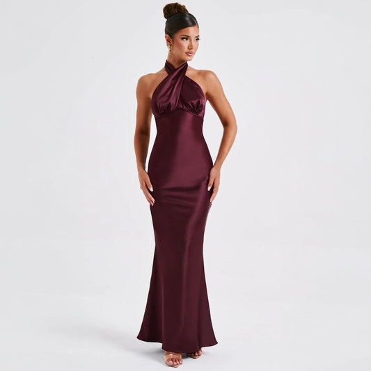 Summer Elegant Backless Sleeveless Dress Elegant Dress Women