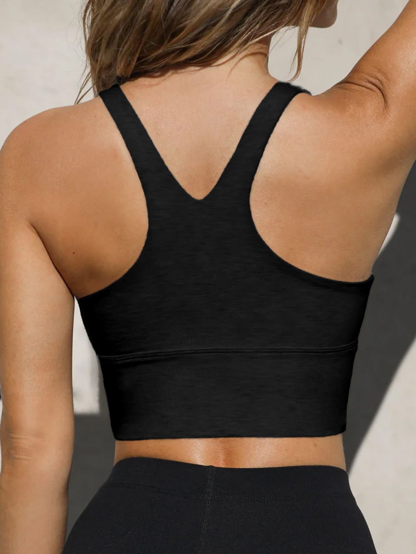 Women Clothing Summer Sports Yoga High Elastic Camisole Vest