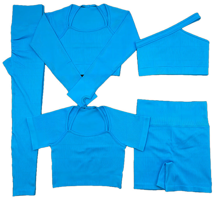 Fitness Suit High Waist Slim Fit Sports Shorts Hip Lift Quick Drying Breathable Running Training Yoga Pants