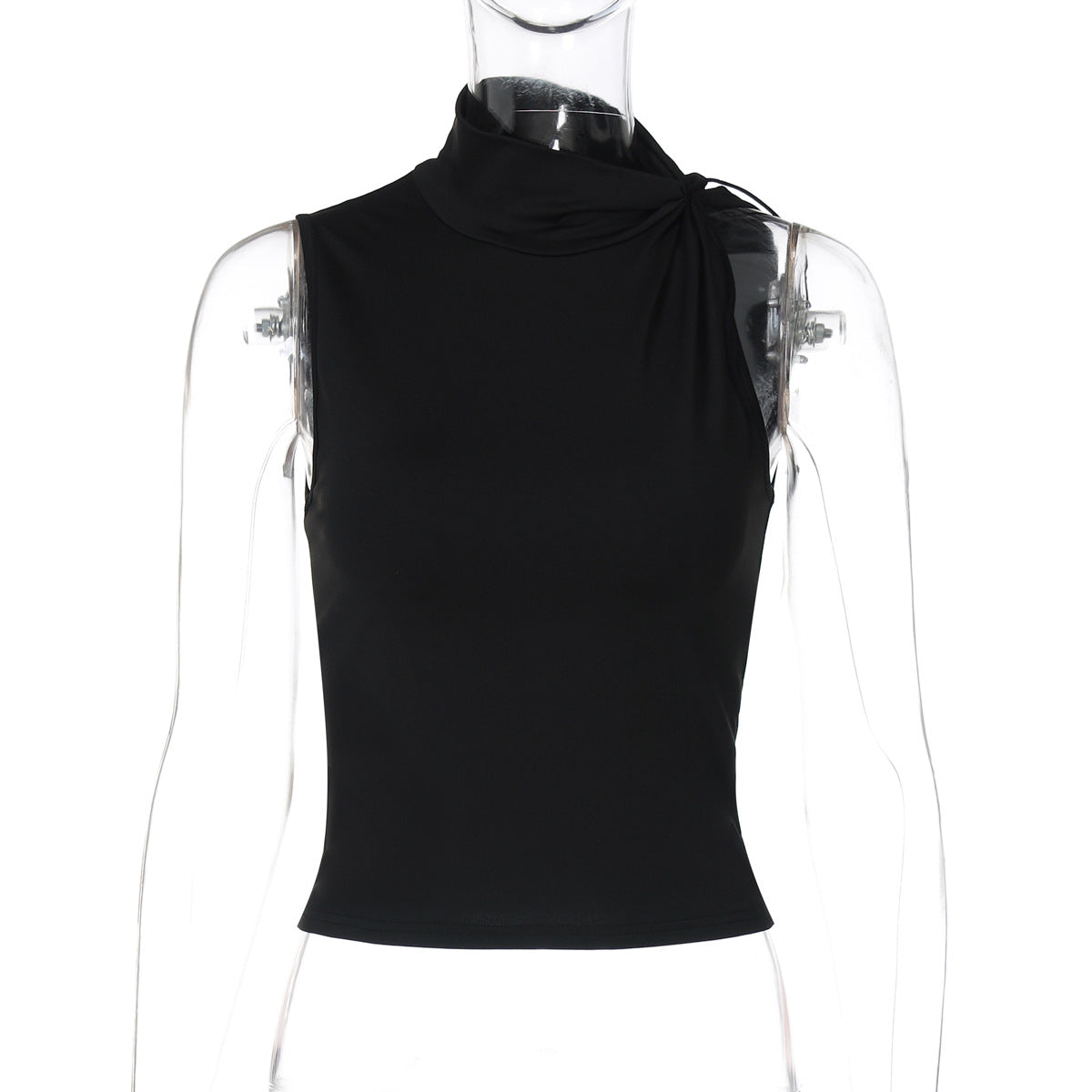 Slim Vest Women Summer Button Sleeveless Top Women Niche