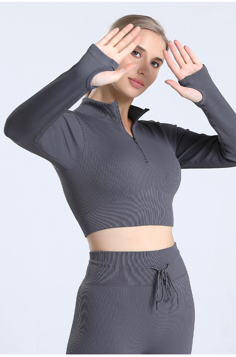 Outdoor Sports Fitness Yoga Wear Suit Seamless Yoga Suit High Grade Yoga Suit