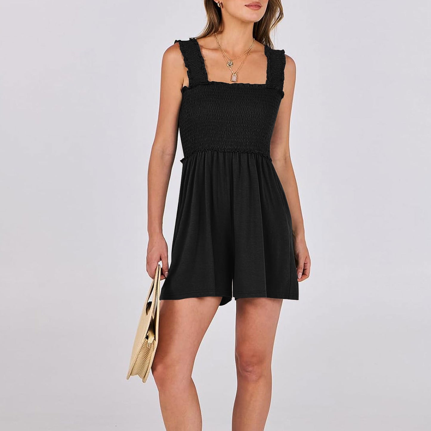 Summer Harness Casual All Matching Elegant Comfortable Trendy Design Jumpsuit