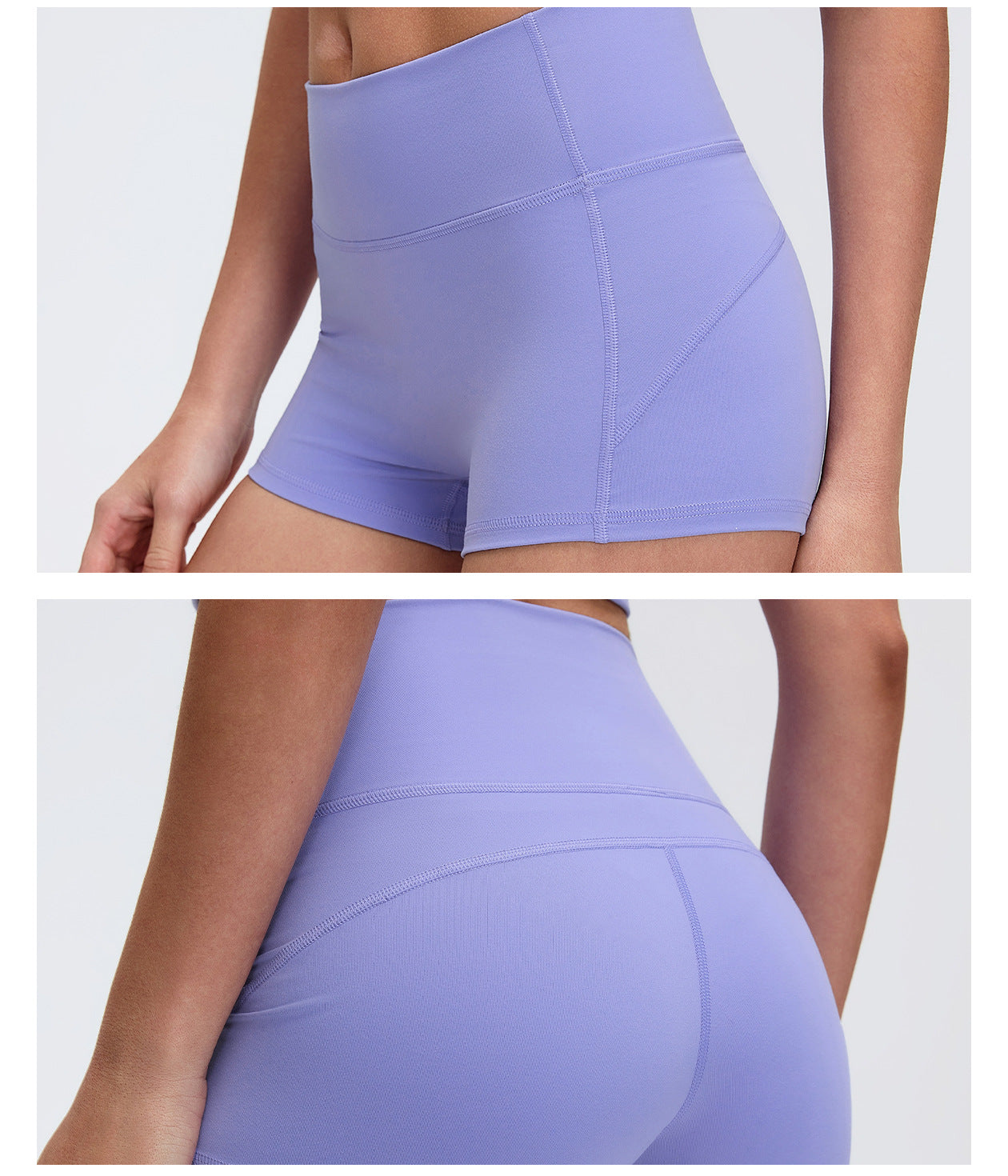 No Embarrassment Line Yoga Shorts Shorts Sports Slim Fit Fitness Pants High Waist Hip Lift Outdoor Cycling Pants