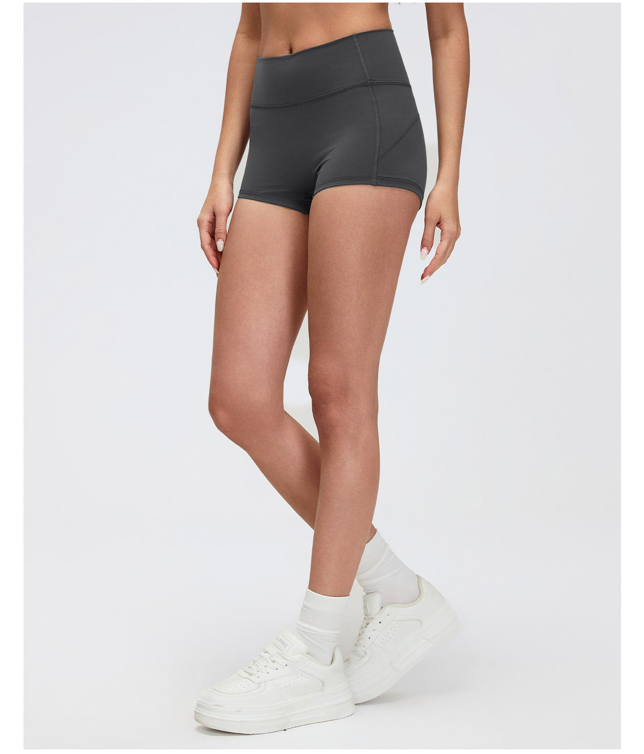 No Embarrassment Line Yoga Shorts Shorts Sports Slim Fit Fitness Pants High Waist Hip Lift Outdoor Cycling Pants