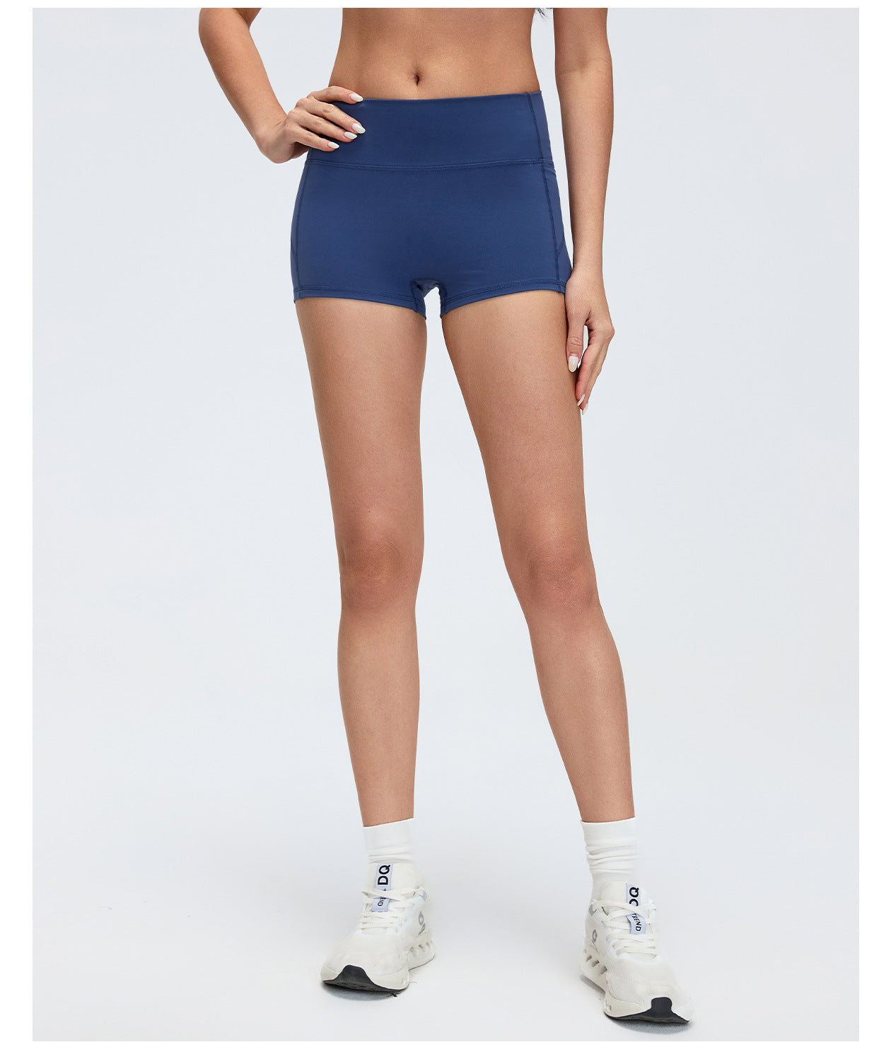 No Embarrassment Line Yoga Shorts Shorts Sports Slim Fit Fitness Pants High Waist Hip Lift Outdoor Cycling Pants