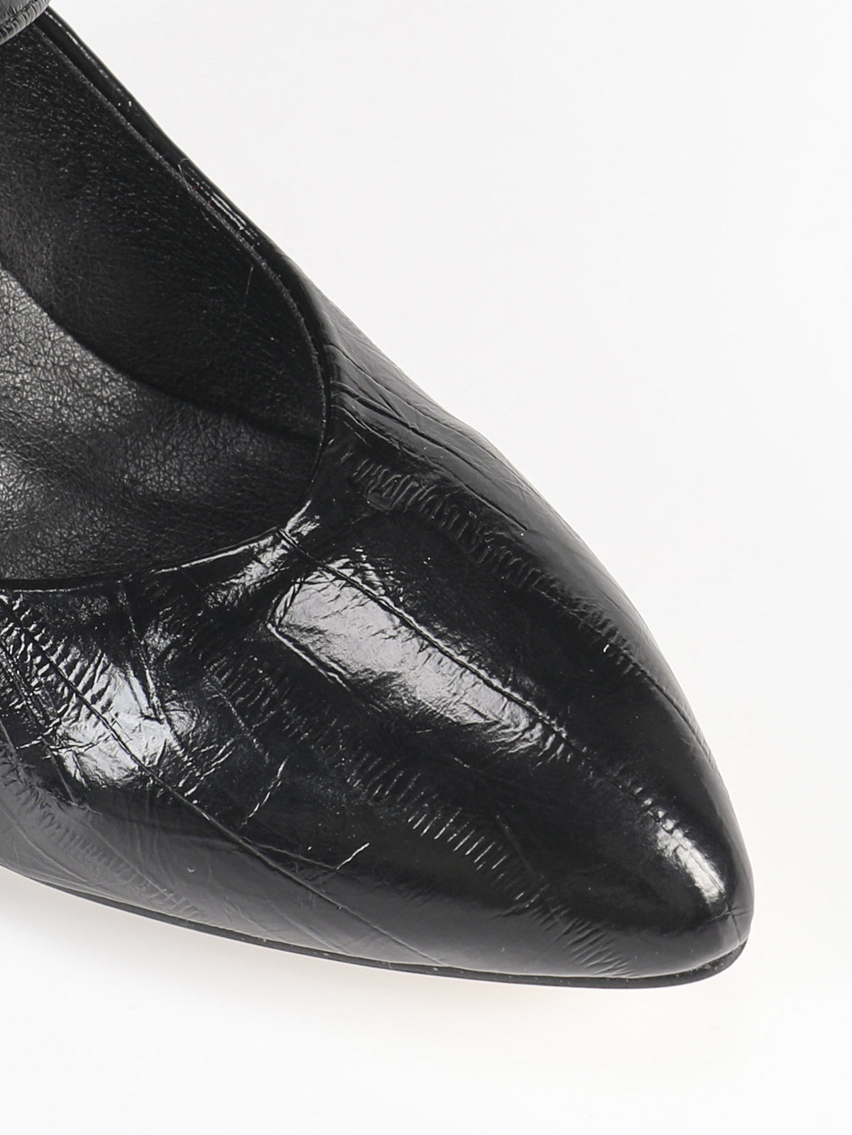 Pointed Wedge Height Increased by Platform Shoes Comfortable Platform High Heel Wedge Heels Party Dance Black