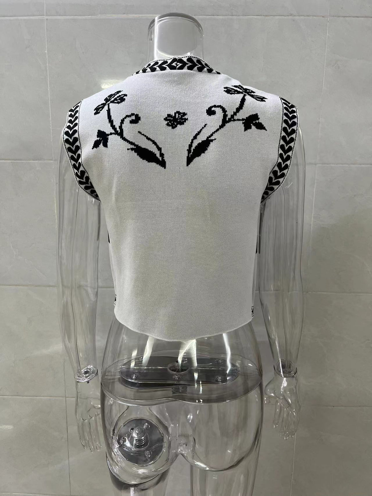 Summer Sleeveless Design Sexy Sexy Knitted Vest Top Women