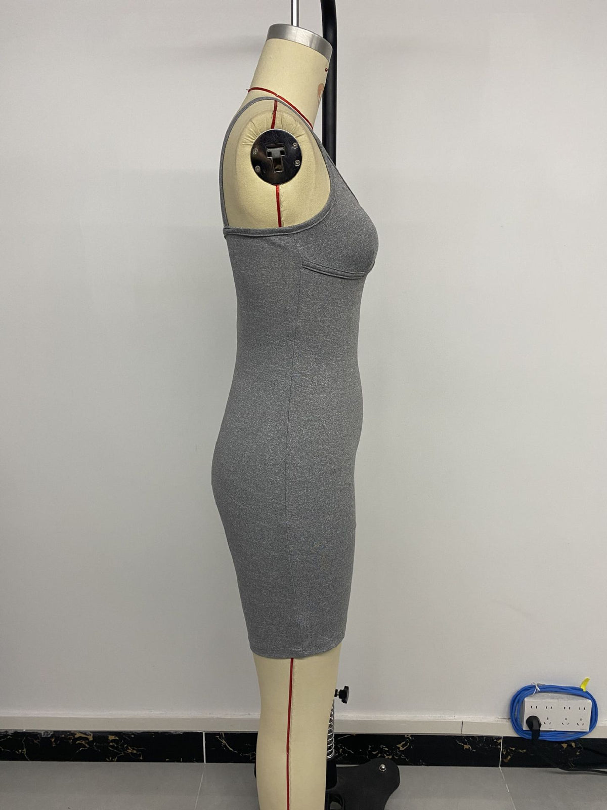 Summer Slim Fit Sheath Jumpsuit Sexy Suspenders Solid Color Romper